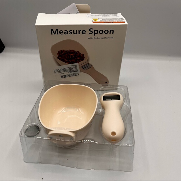 Digital Measuring Spoon with LCD Display Food Scoop for Pets & Kitchen Use NIB - Picture 4 of 6